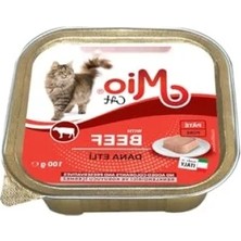 Erdo Ticaret Dana Etli Kedi Yaş Mamaları, 100 gr x 32 Adet