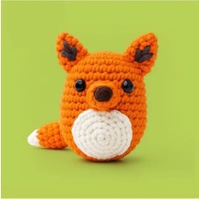 Erdo Ticaret Turuncu Tilki Amigurumi Örgü Seti