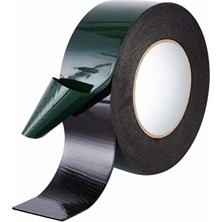 Erdo Ticaret Çift Taraflı Eva Montaj Bandı Siyah 48 mm x 10 Metre