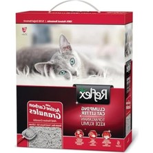 Erdo Ticaret Granül Aktif Karbonlu Topaklanan Kedi Kumu, 6 L