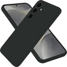 Ulugo Samsung Galaxy S25 Kılıf Nano Içi Kadife Silikon - Siyah