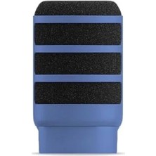 Erdo Ticaret Premium Pop Filtresi - Podmic ve USB Mikrofonlar Için (Mavi)