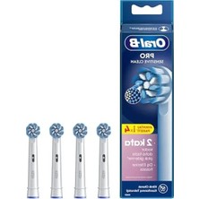 Erdo Ticaret Oral-B Sensitive X-Filament Şarjlı Diş Fırçası Yedek Başlığı 4 Adet