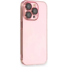 Ulugo Apple Iphone 14 Pro Kılıf Armada Lensli Kapak - Rose Gold