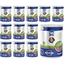 Erdo Ticaret Yavru Köpekler Için Kuzulu Pate (400 gr x 12 Adet)