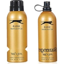 Erdo Ticaret Aktif Spor Gold Parfüm ve Deodorant Seti (125+150 Ml)