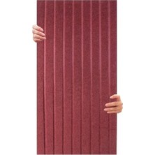 Erdo Ticaret Bordo Renkli 45X90 cm Keçe Panel, 2 Adet Paket