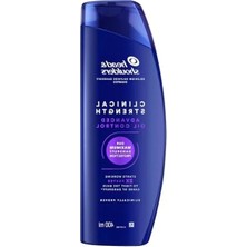 Erdo Ticaret Head & Shoulders Clinical Strength Advanced Oil Control Yağ Dengeleyici Şampuan 400 ml