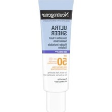 Erdo Ticaret Yüz Güneş Koruyucu, Spf 50, Ultra Sheer, 50 ml