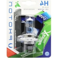 Erdo Ticaret H4 12V 60/55W Xtreme Vision Ampul +%150 Fazla Işık (Tekli Blister)