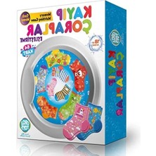 Erdo Ticaret Çok Renkli Kayıp Çoraplar - Eğitici Oyun Seti