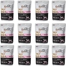 Erdo Ticaret 12 x 85 gr Tahılsız Kuzu Etli Yaş Kedi Maması, Yavru Kediler Için Uygun