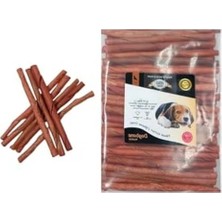 Erdo Ticaret Doğal Burgu Köpek Kemiği - 12 Cm, 50 Adet