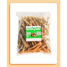 Erdo Ticaret Doğal Kırık Burgu Çubuk Çiğneme Kemiği - 500 gr