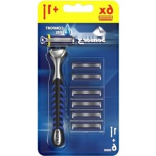 Erdo Ticaret 3 Bıçaklı Ergonomik Tıraş Makinesi Plus