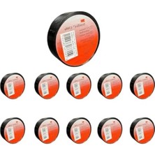 Erdo Ticaret Elektrik Izolasyon Bandı - 10'lu Paket, 18MM x 9,15M, Pvc Malzeme