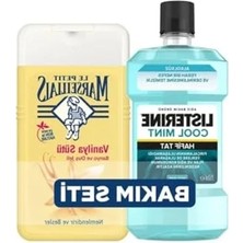 Erdo Ticaret Vanilya Sütü Aromalı Duş Jeli (250 Ml) + Soğuk Nane Aromalı Ağız Gargarası (250 Ml) - 2 Adet