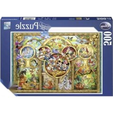Erdo Ticaret 500 Parça Hayvan Temalı Puzzle Seti