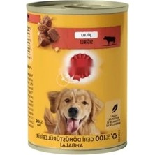 Erdo Ticaret 400 G Jöleli Sığır ve Ciğer Karışımlı Yaş Köpek Maması