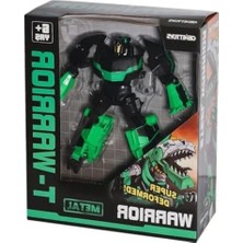 Erdo Ticaret Dönüşebilen Metal Gövdeli Robot - Eğlenceli Oyun Seti