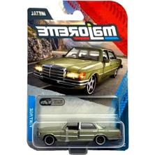 Erdo Ticaret Vintage Metal Araba Modeli - Mercedes Benz Diecast