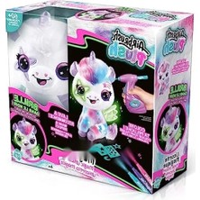 Erdo Ticaret Yaratıcı Hobi Seti - Airbrush Peluş Unicorn (Karanlıkta Parlayan)
