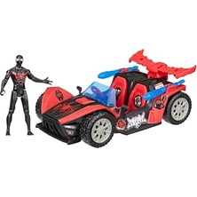 Erdo Ticaret Venom ve Spider-Man Temalı Aksiyon Figürü ve Oyuncak Araba Seti