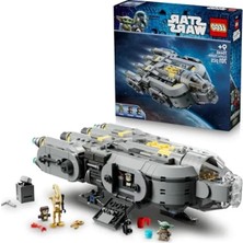 Erdo Ticaret Mandalorian ve Grogu Anzellan Starship Yapım Seti, 701 Parça Eğlenceli Oyun