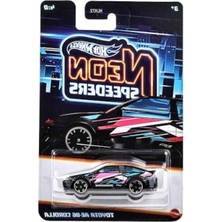 Erdo Ticaret Neon Temalı Yarış Aracı - 1:64 Ölçekte Toyota Ae-86 Corolla