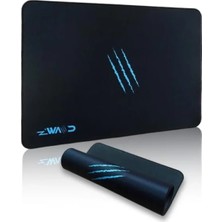 Erdo Ticaret Mikrofiber Yüzeyli Kaydırmaz Mouse Pad - 40X30CM, 3mm Kalınlık