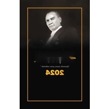 Erdo Ticaret 2024 Atatürk Temalı Ajanda, 13.5X21 cm
