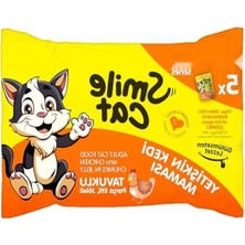 Erdo Ticaret Yetişkin Kedi Tavuklu Mama 425 G (5 x 85 G)