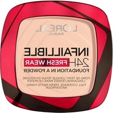 Erdo Ticaret L'oreal Paris Infaillible 24H Fresh Wear Pudra Fondöten 180 Rose Sand