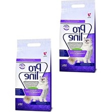 Erdo Ticaret 2 x 10 Litre Lavanta Kokulu Topaklaşan Kedi Kumu