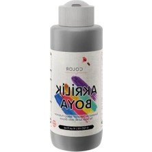 Erdo Ticaret Gri Akrilik Boya 120 ml - Dayanıklı Yapı