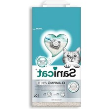 Erdo Ticaret Kokusuz Beyaz Topaklanan Kedi Kumu 10L, Kolay Temizlik ve Yüksek Emicilik