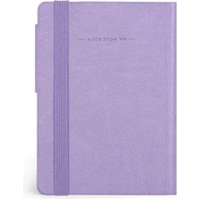 Erdo Ticaret Küçük Boyutlu Aylık Planlayıcı Defter - Lavanta Renkli ve Yumuşak Kapak