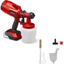 Erdo Ticaret Akülü Sprey Boya Sistemi, 18 V, 650 Ml/dk Püskürtme Kapasitesi, 800 ml Boya Haznesi