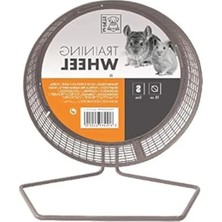 Erdo Ticaret 18CM Ayaklı Metal Hamster Çarkı, Eğitim Amaçlı