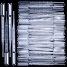 Erdo Ticaret 3ml Kapasiteli Tek Kullanımlık Pastör Pipet - 100 Adet