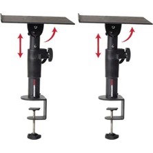 Erdo Ticaret Masaüstü Hoparlör Standı ile Stüdyo Monitörlerinizi Güvenle Yerleştirin