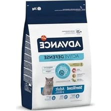 Erdo Ticaret Hindili Kısırlaştırılmış Kedi Maması 3 kg Besleyici ve Lezzetli