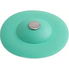 Erdo Ticaret Promosyon Lavabo ve Küvet Tıkacı, Yeşil Renkli Fonksiyonel Ürün
