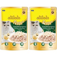 Erdo Ticaret 7 Yaş Üstü Kediler Için Ton Balığı ve Tavuk Konservesi 70 gr 2'li Paket