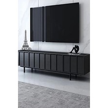 Erdo Ticaret Mat Siyah Yapışkanlı Kaplama Folyosu - 61 cm x 1 mt