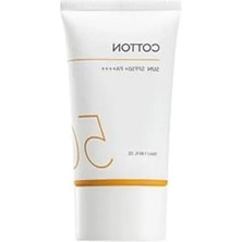 Erdo Ticaret Mat Bitişli Güneş Kremi SPF50+ Yağlı Ciltler Için