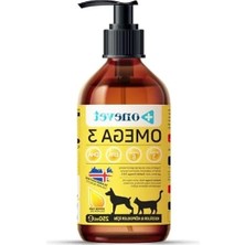 Erdo Ticaret 250 ml Omega 3 Balık Yağı, Kedi ve Köpekler Için Doğal Takviye