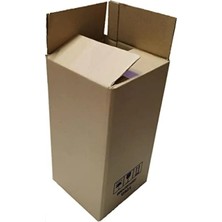 Erdo Ticaret 15X15X30 cm Çift Oluklu Karton Koli - 20 Adet