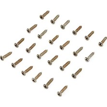 Erdo Ticaret 24 Adet Pickguard ve Kontrol Plakası Vida Seti