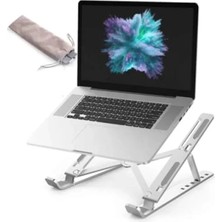 Erdo Ticaret Taşınabilir 7 Kademeli Laptop Standı - Metal ve Kaymaz